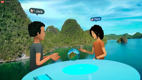 Facebook Spaces