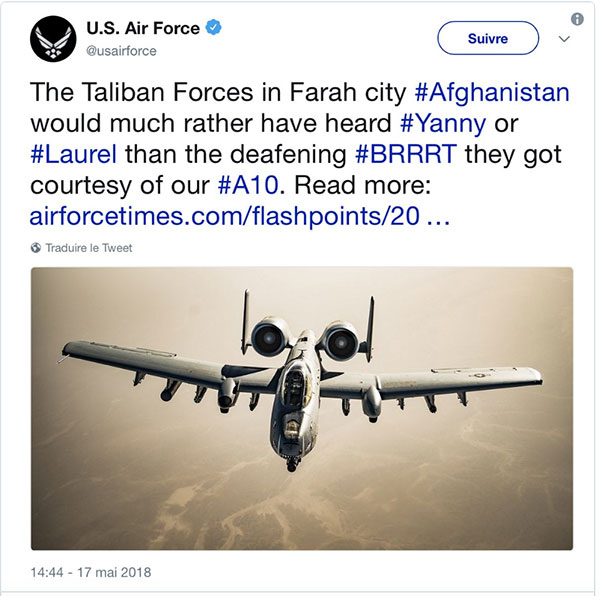 کمپین تبلیغاتی ناموفق نیروی هوایی آمریکا