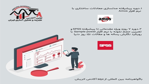 مدلسازی با amos